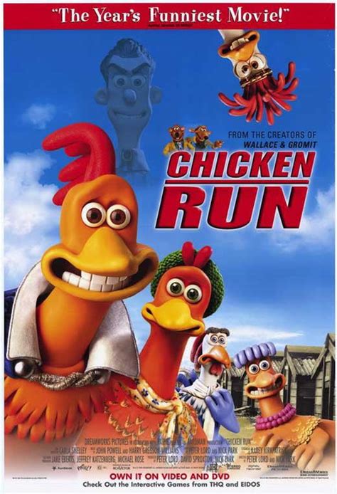 Chicken Run - movie POSTER (Style F) (11" x 17") (2000) - Walmart.com ...