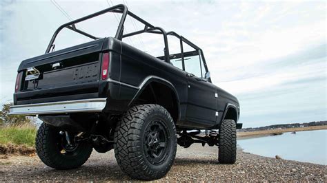 Classic 1973 Ford Bronco Built for the Beach With a Lift, Wheels and More