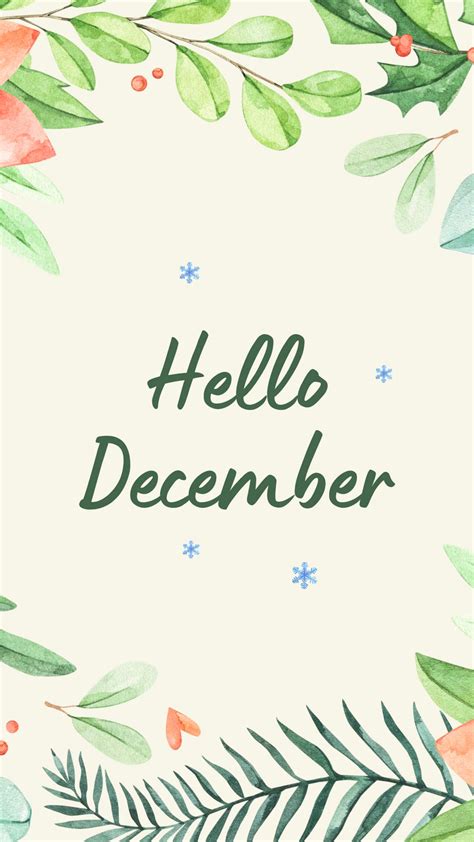 Hello December Wallpapers - TubeWP