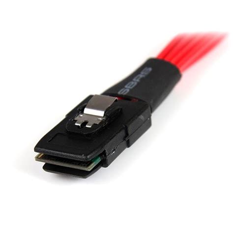 50cm SAS Cable - SFF-8087 to 4x Latching SATA | StarTech.com