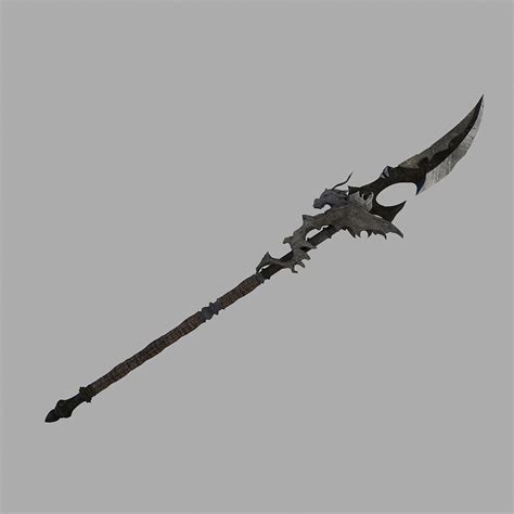 Dragon spear 3D Model $9 - .ma .obj .ztl - Free3D