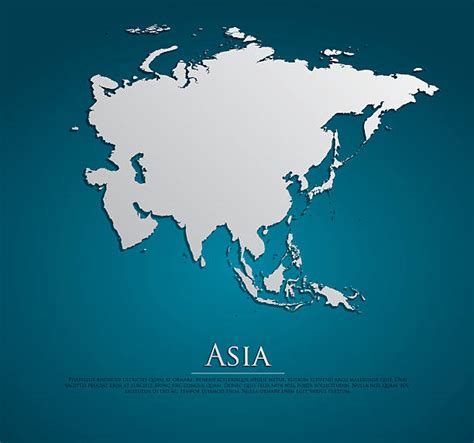 Asia Map Clip Art, Vector Images & Illustrations - iStock