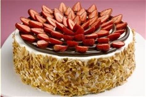 Strawberry Flan cake,Singapore price supplier - 21food