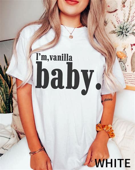 Harlow Shirt Im Vanilla Baby Tee Lyrics Lovin on Me Jack Single Music Unisex Garment-dyed ...