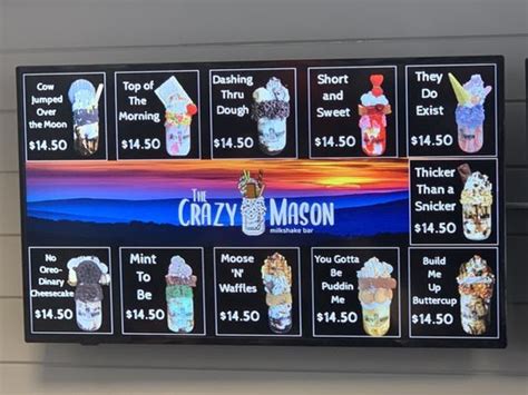 THE CRAZY MASON MILKSHAKE BAR - 103 Photos & 42 Reviews - Ice Cream & Frozen Yogurt - 812 Pkwy ...