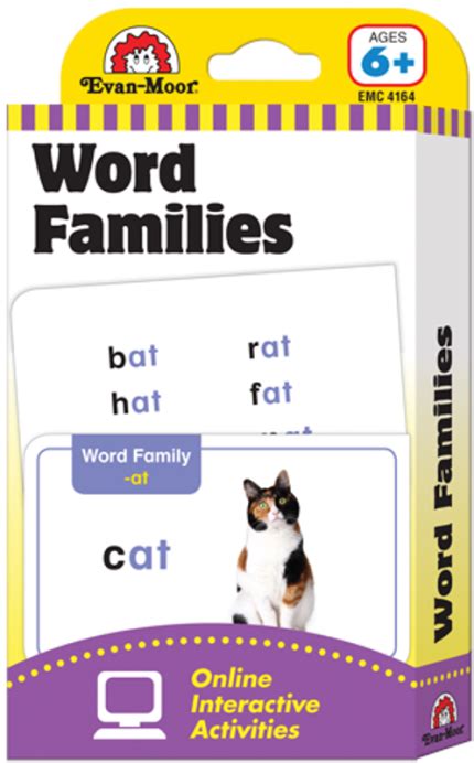 Flashcards: Word Families - Cherry Blossom Books 🌸