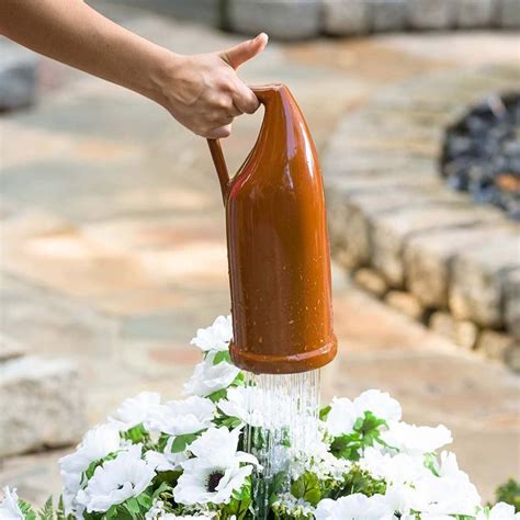 Terra Cotta Thumb Pot Watering Jug | Clay pottery, Ceramics ideas ...