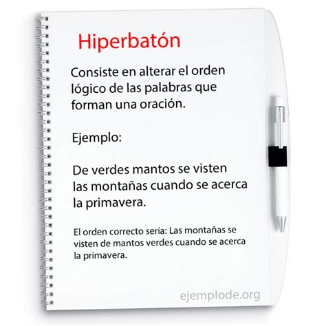 Que Es Una Hiperbaton - abstractor