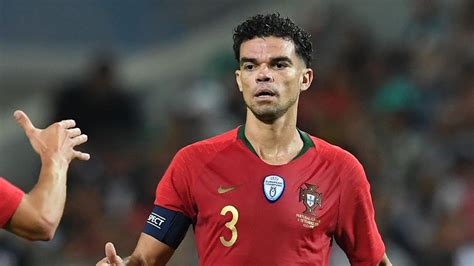 '100 international yellow cards' - Pepe honoured for 100th Portugal ...