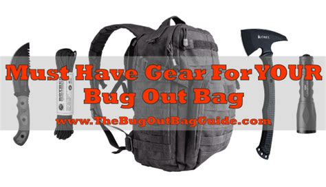 Bug Out Bag List - The Essentials You Need in Your Bug Out Bag