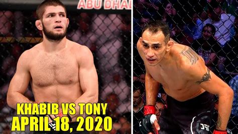 Khabib Nurmagomedov vs Tony Ferguson at UFC 249: Will Khabib Finally ...