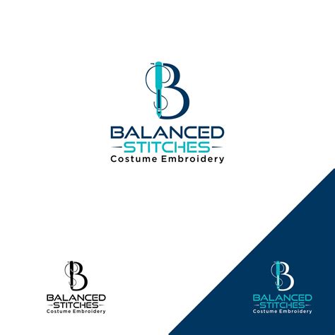 Serious, Professional, Embroidery Logo Design for Balanced Stitches ...