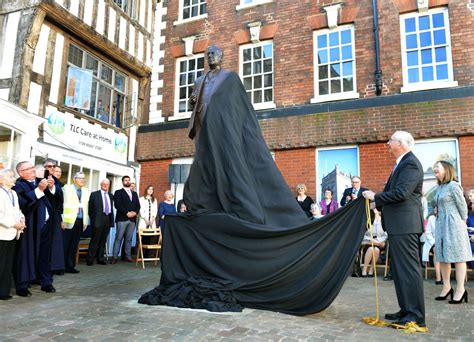 New statue honouring former Prime Minister Stanley Baldwin unveiled in ...