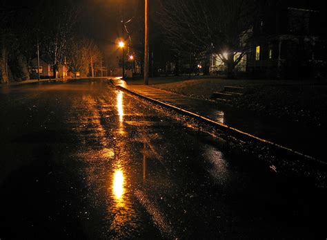 Rainy night street | Phillip | Flickr