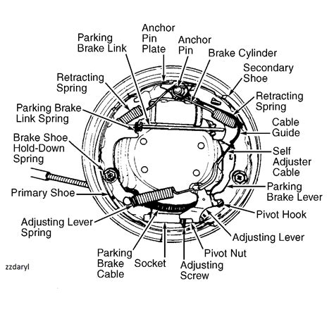 2000 Ford ranger rear brake line diagram