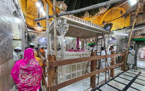 Devotees Inside Ajmer Sharif Dargah After Editorial Stock Photo - Stock ...