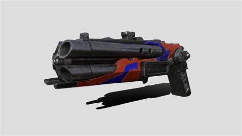 Optimus Prime Quad Barrell Shotgun - 3D model by reyyani201 [697f617] - Sketchfab