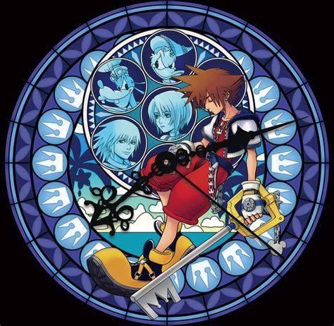 Square Enix Builds Awesome Clock With Stained Glass KINGDOM HEARTS Designs — GameTyrant