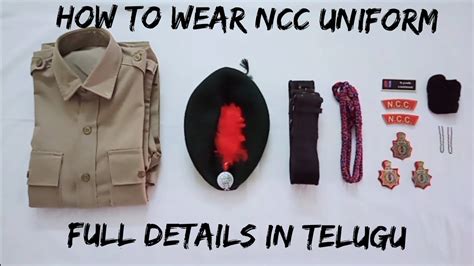 Parts Of Ncc Uniform - Printable Templates Free