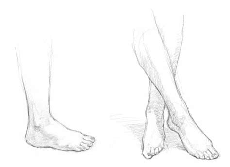 How To Draw Female Feet - Cakephase25