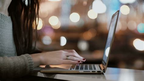 Close-up View Of Female Hands Typing On Stock Footage SBV-316535999 - Storyblocks