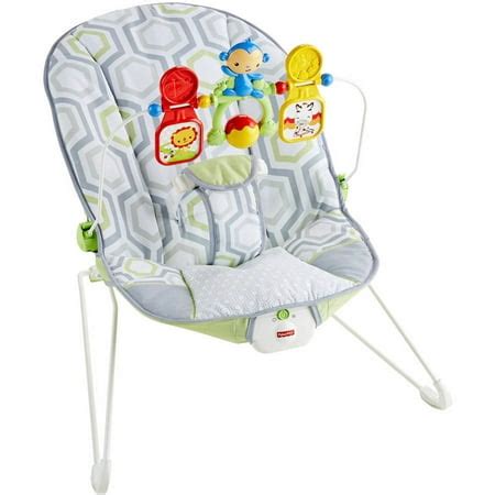 Fisher-Price Baby's Bouncer - Geo Meadow - Walmart.com