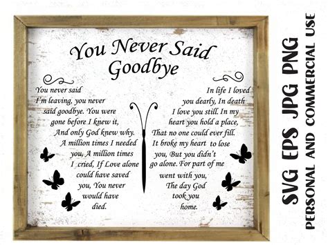 Never Say Goodbye Quotes