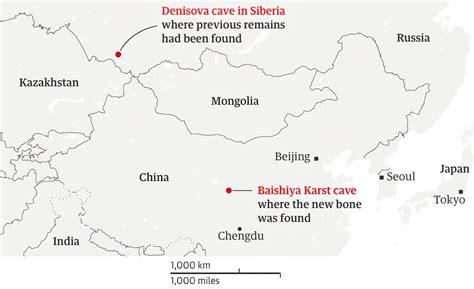 Denisova Cave Map