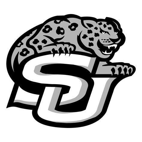 Southern Jaguars Logo Black and White (1) – Brands Logos