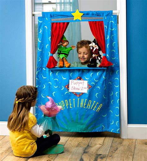 Doorway Puppet Theater for Kids Pretend Play - Walmart.com - Walmart.com