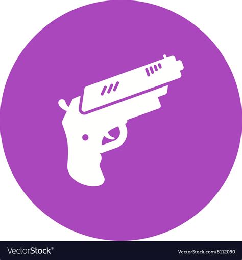 Pistol Royalty Free Vector Image - VectorStock