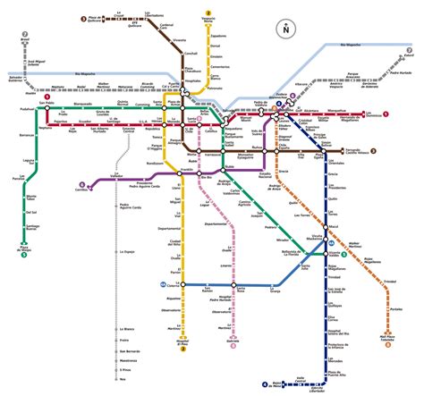 Metro de Santiago: Pedrero cerrada debido a desórdenes — Radio ...