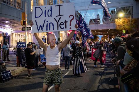 Philadelphia Photos Of Protestors After Election Day