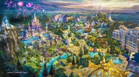 Fantasy Springs at Tokyo DisneySea: Opening Info & Peter Pan, Frozen, Tangled Concept Art ...