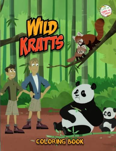 Wild Kratts Coloring Book: Jumbo Coloring Books With 50+ High Quality ...