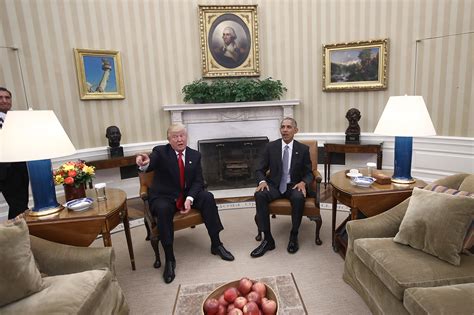 Obama Trump Oval Office Decor - Goimages Ily