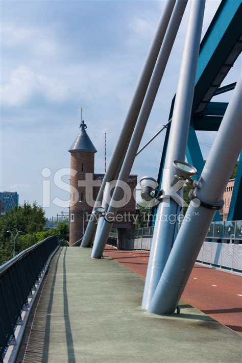 Foot And Bicycle Path Bridge Stock Photo | Royalty-Free | FreeImages