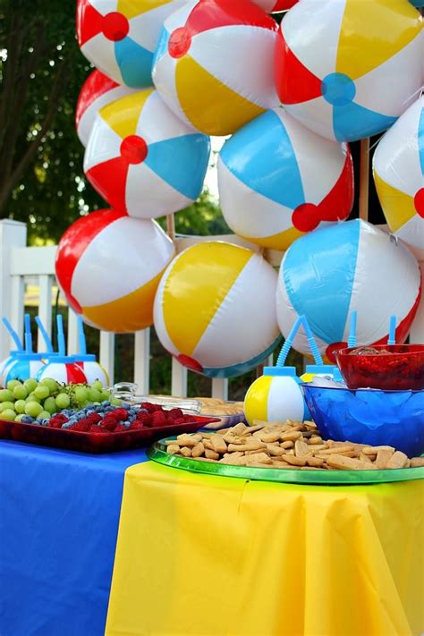 Have a Ball Summer Party - Uncommon Designs | Beach ball party, Pool ...