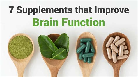 7 Supplements that Improve Brain Function – Nature Knows Nootropics