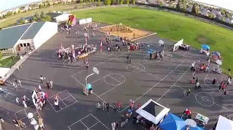 2014 Plumas Lake Harvest Festival Aerial View - YouTube