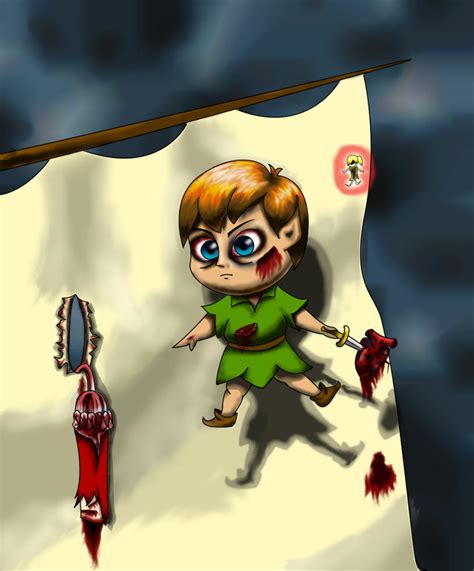 Peter Pan Goes Homicidal by Dooboogoo on DeviantArt