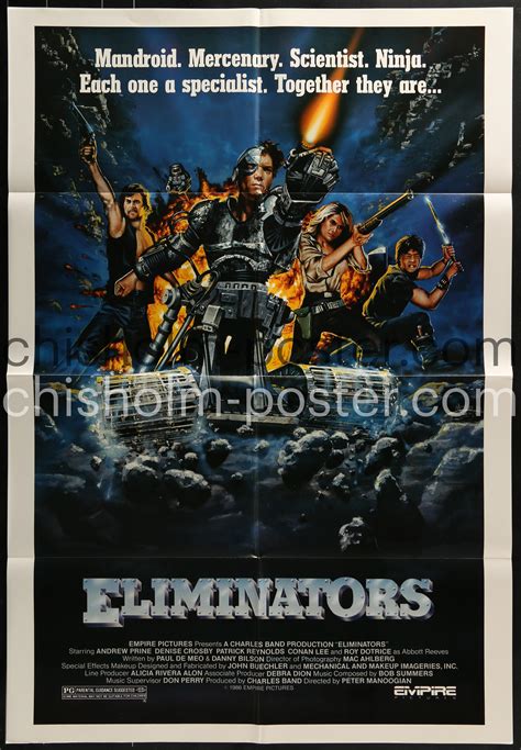 Eliminators | Original Vintage Poster | Chisholm Larsson Gallery