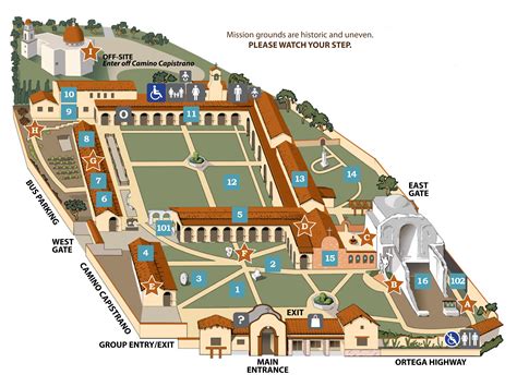 Mission San Juan Capistrano Map - Cape May County Map