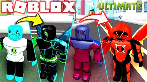 ROBLOX BEN 10 ! TODOS OS ALIENÍGENAS DE GELO NO OMNITRIX - BEN 10 FIGHTING GAMES - YouTube