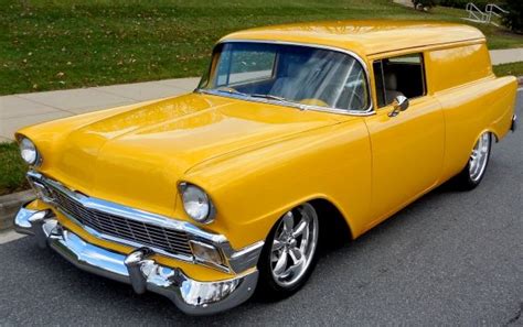 56 Chevy Sedan Delivery (Custom) | Station wagon cars, Classic cars trucks, Vintage muscle cars