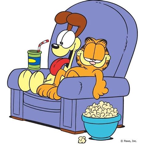 Garfield & Odie | Garfield and odie, Garfield cartoon, Classic cartoon ...