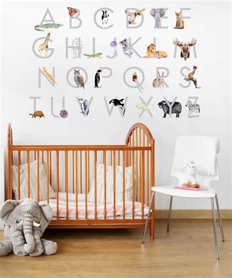 Nursery Alphabet Art Wall Art for Nursery Alphabet Nursery - Etsy