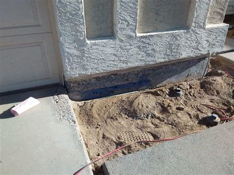 Arizona Foundation Solutions - Concrete Stem Wall Repair Photo Album - Stem Wall Repair ...