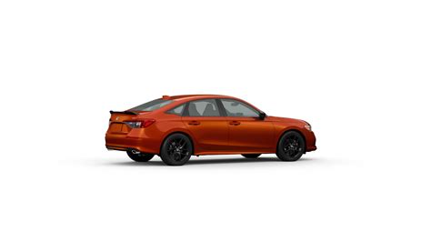 Honda Civic Si Coupe 2022 Orange