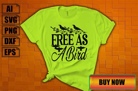 Free As a Bird Graphic by CreativeTanjina · Creative Fabrica